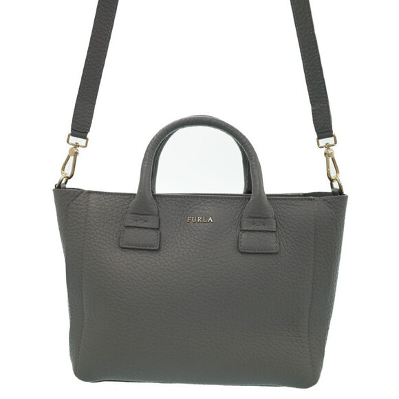 Furla Handbags - Furla Capriccio handbag pebbled leather Black